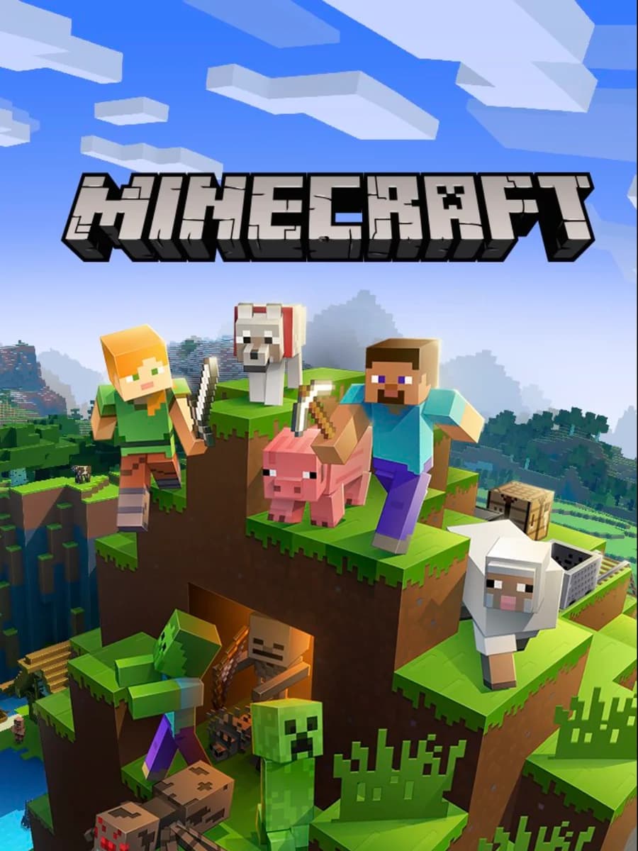 Minecraft cover art